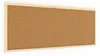 Bacheca in sughero 100x40 cm cornice in legno NATURALE Anteprima dell’immagine prodotto 11