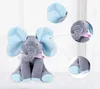 Elefante Interattivo Akuku Peluche Elefantino Morbido Blu Anteprima dell’immagine prodotto 4