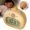 Dětský budík Capybara s nočním světlem, digitální budík do Náhled obrázku produktu 7