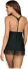 Babydoll Chiccanta Obsessive Schwarz - S/M Produktbild-Vorschau 2