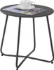 Gartentisch - Anthrazit - verzinkter Stahl-Rahmen - 45 x 45 Produktbild-Vorschau 4