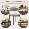 Set di 2 sedie da pranzo COLAMY, robuste ed eleganti, in Anteprima dell’immagine prodotto 4