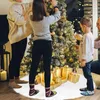 Yakimz Weihnachtsbaumdecke Christbaumdecke Weiß Plüsch Produktbild-Vorschau 7