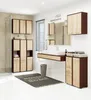 Mensola da Parete in Wenge e Rovere Sonoma con Ante Anteprima dell’immagine prodotto 5