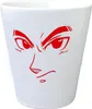 Anime Gesicht Blumentopf in rot Produktbild-Vorschau 1