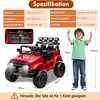 Elektroauto Kinder-Jeep mit 2,4G Fernbedienung, LED, Produktbild-Vorschau 6