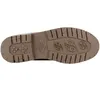 The sole of a brown boot is shown against a white background. Voir les images du produit