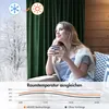 Thermo-Vorhänge Samt Dunkelgrün 140x260 cm Set 2 Stück Produktbild-Vorschau 3