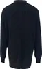 ASKSA Damen Strickkleid Revers Knoepfen Einfarbig Geripptes Produktbild-Vorschau 6