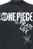 One Piece T-Shirt Herren Pirate Life schwarz S Produktbild-Vorschau 2