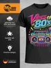 Herren T-Shirt Fasching Karneval - Vibes of 80s - Produktbild-Vorschau 5