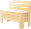STOLMAK Záhradný drevený box 111 l 71x54x29 cm prírodný, Náhľad obrázku produktu 1