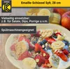Karl Krüger 10128PAB Schüssel Sylt emailliert, blau, 28 cm Produktbild-Vorschau 4