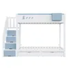Flieks Etagenbett 90x200cm mit 2 Schubladen, Kinderbett mit Produktbild-Vorschau 9