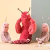 Garnelen-Plüschspielzeug, weiche Stoffpuppen, Geschenk für Produktbild-Vorschau 4