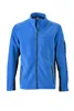 Strapazierfähige Fleece Jacke im Materialmix carbon/black, Produktbild-Vorschau 5