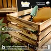 Creative Deco 3 x Holzkiste Geflammt | 50 x 40 x 30 cm | Produktbild-Vorschau 4