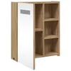 A product shot of a cabinet with shelves and a mirrored door. Náhled obrázku produktu