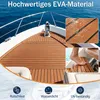 Eikuavons Bodenbelag Matte Rutschfest Deck Teppich Teak EVA Produktbild-Vorschau 4
