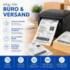 500 verzendetiketten, 20 x 11 cm (4x6 inch) – Zelfklevende Productafbeelding-voorbeeld 5