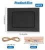 60 Stuks Karton Fotohouders 10 x 15 cm - Zwart voor Productafbeelding-voorbeeld 2