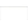 vidaXL Výsuvná markíza 250×150 cm krémová - Markízy Náhľad obrázku produktu 12