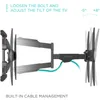 Support TV universel, NP47, Onkron, 40 "-75" pouces, VESA Voir les images du produit 4