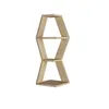 A freestanding shelf unit with a unique geometric design. Náhľad obrázku produktu