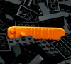 100 schwarze LEGO Steine 2x4 und ein Steinetrenner in Produktbild-Vorschau 4
