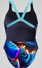 Speedo Digital Allover Printed Leaderback Badeanzug Damen, Produktbild-Vorschau 11