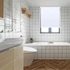 Rollo ohne Bohren 80x210cm WeißVliesstoff Fensterrollo Produktbild-Vorschau 6