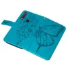 vivo Y17 Hülle, Schmetterling Prägung Flip Leder Produktbild-Vorschau 7