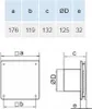 Malý pokojový ventilátor Nástěnný ventilátor LD 125 Náhled obrázku produktu 3