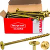 A box of screws with some screws laid out in front. Náhled obrázku produktu