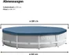 Intex-Schwimmbecken mit rundem Rahmen – 305 x 76 cm – Blau Produktbild-Vorschau 3