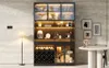 Mobiletto buffet 120x38x200, con illuminazione LED, Anteprima dell’immagine prodotto 20