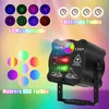 DJ disco pódiové párty svetlá - RGB LED stroboskopické Náhľad obrázku produktu 4