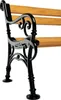 BLOME-TILLMANN 2er-Bank Linderhof 115 cm Holzoptik Produktbild-Vorschau 5