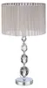 Relaxdays Nachttischlampe Kristall, Stoffschirm, HxD: 53 x Produktbild-Vorschau 10