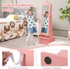 COSTWAY Kinder Schmuckschrank, Spiegelschrank neigbar mit Produktbild-Vorschau 3