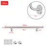 A diagram showing a stainless steel handrail with dimensions and included mounting hardware. Náhled obrázku produktu