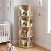 Relaxdays Bücherregal drehbar, 16 Fächer, HxD: 128x40 cm, 4 Produktbild-Vorschau 2