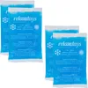 Coussins réfrigérants Relaxdays, lot de 4, compresses Voir les images du produit 5
