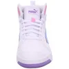 Puma Puma Rebound V6 Mid Bouncy Sky Jr  Sneakers Hoog - Wit Voir les images du produit 18
