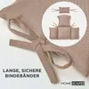 HOMESCAPES Hängesessel-Kissen Outdoor beige mit Kopfstütze, Produktbild-Vorschau 6