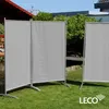 Leco Sonnenschutz/ Windschutz Stellwand 3-teilig mit Produktbild-Vorschau 2