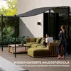 Outsunny Anbaupavillon Pergola mit Dach, Wasserabweisend Produktbild-Vorschau 6