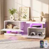 OYAJIA Lowboard TV-Schrank, Fernsehschrank mit RGB-LED und Produktbild-Vorschau 4