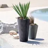 Kvetináč Prosperplast SANDY SLIM antracit 29,7 cm Náhľad obrázku produktu 9