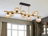 Globo Lighting stropní svítidlo kovové černé matné, 9x G9 Náhled obrázku produktu 6